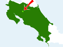 Arenal Volcano National Park on the map 