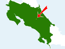 Parque Nacional Volcán Irazu en el mapa