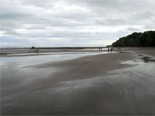 La playa de Esterillos Oeste en la �poca lluviosa.