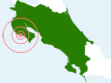 Playa Carrillo en el mapa